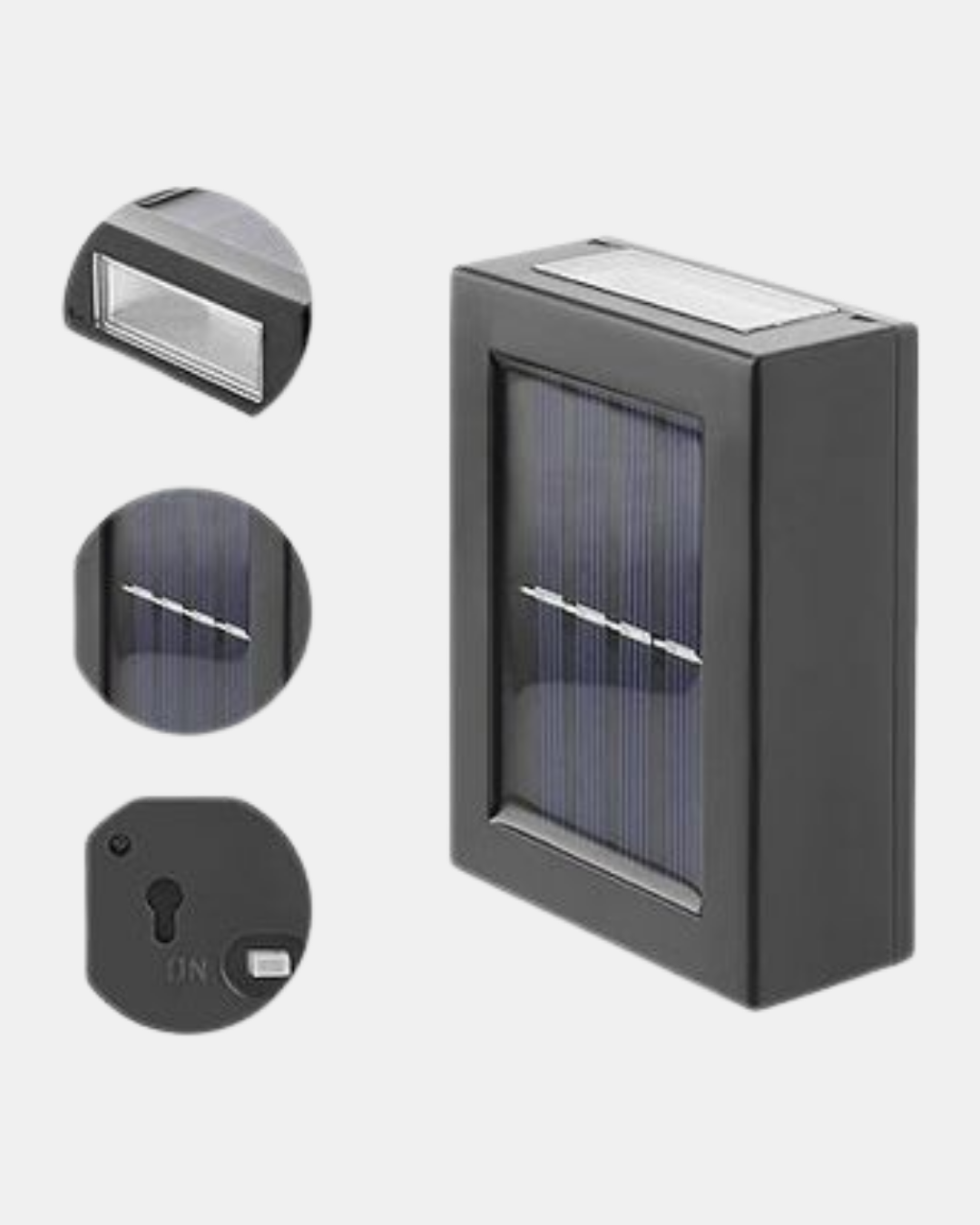 Dayanıklı Solar Aplik Hava Koşullarına Dayanıklı Dış Mekan Işığı - Lisinya