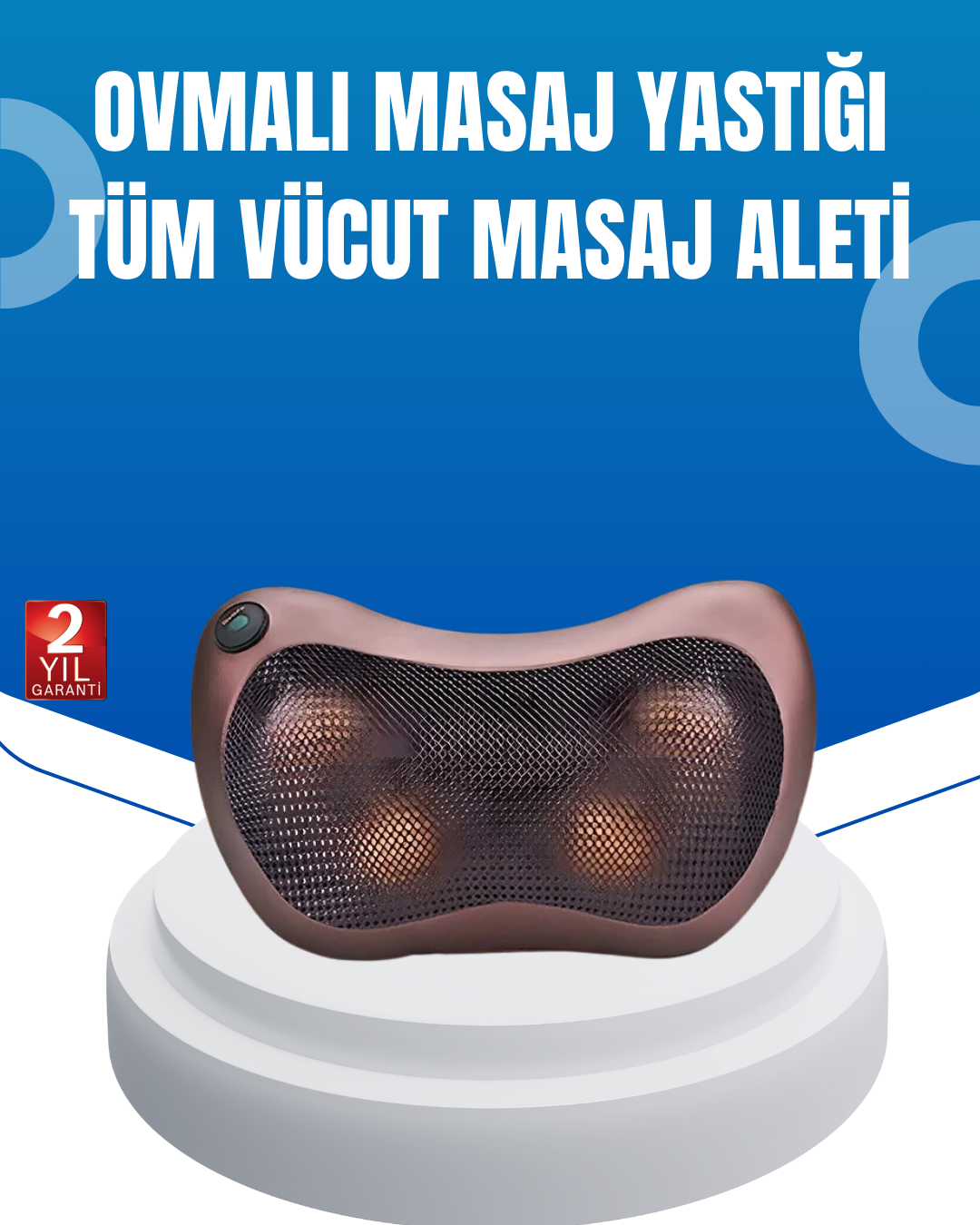 Taşınabilir Yoğurma Masaj Cihazı Boyun Bel Sırt Ayak - Lisinya Taşınabilir Yoğurma Masaj Cihazı Boyun Bel Sırt Ayak - Lisinya