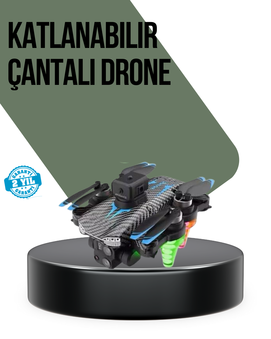 Full HD 1080P Drone Katlanabilir Gövde Uzun Pil Ömürlü - Lisinya