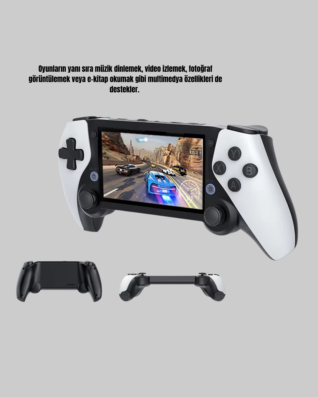 4.3 İnç Ekranlı Retro Oyun Konsolu – 64 GB Hafızalı, Şarjlı ve Multimedya Destekli - Lisinya