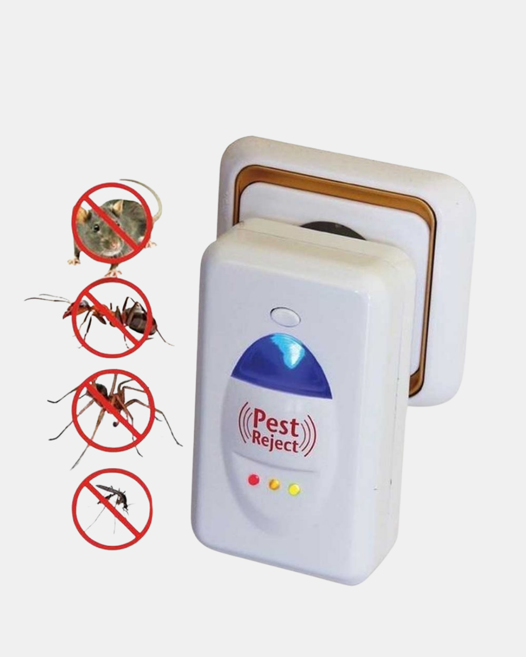 Fare, Sivrisinek ve Böcek Kovucu Ultrasonik Cihaz – Güvenli ve Kimyasalsız Çözüm - Lisinya