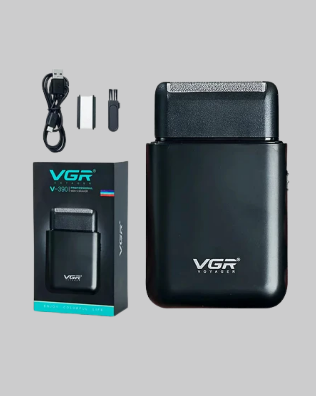 Elektrikli Tıraş Makinesi Çift Başlıklı Ultra İnce Tasarım - Lisinya