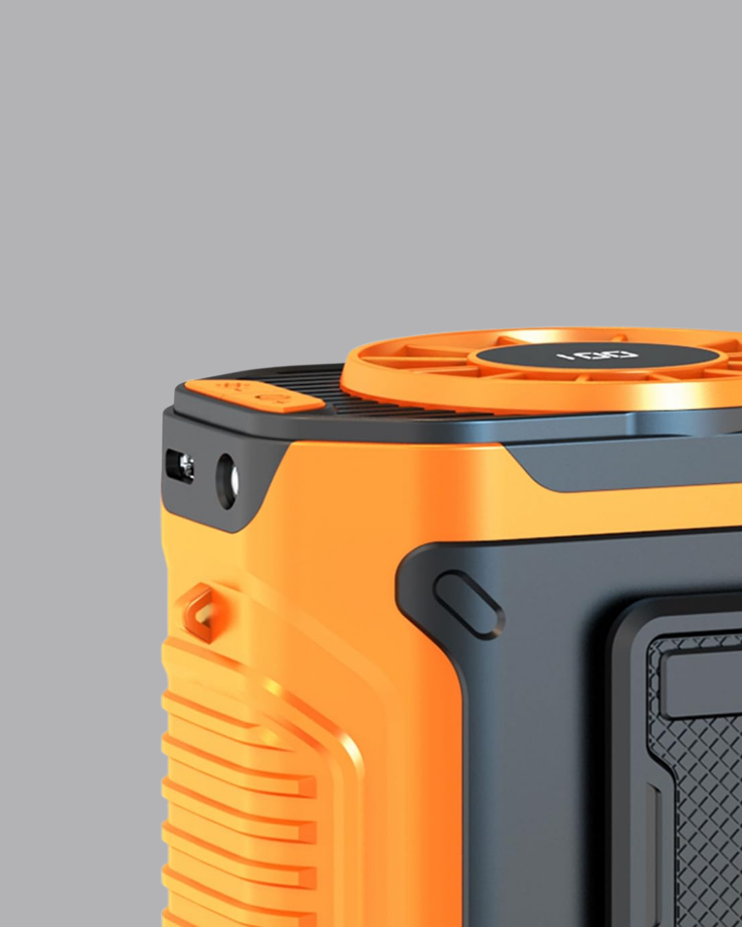 Turbo Mini Taşınabilir Fan – 100 Kademeli Dijital Hız Kontrolü ve Type-C Şarj (Kopya) - Lisinya