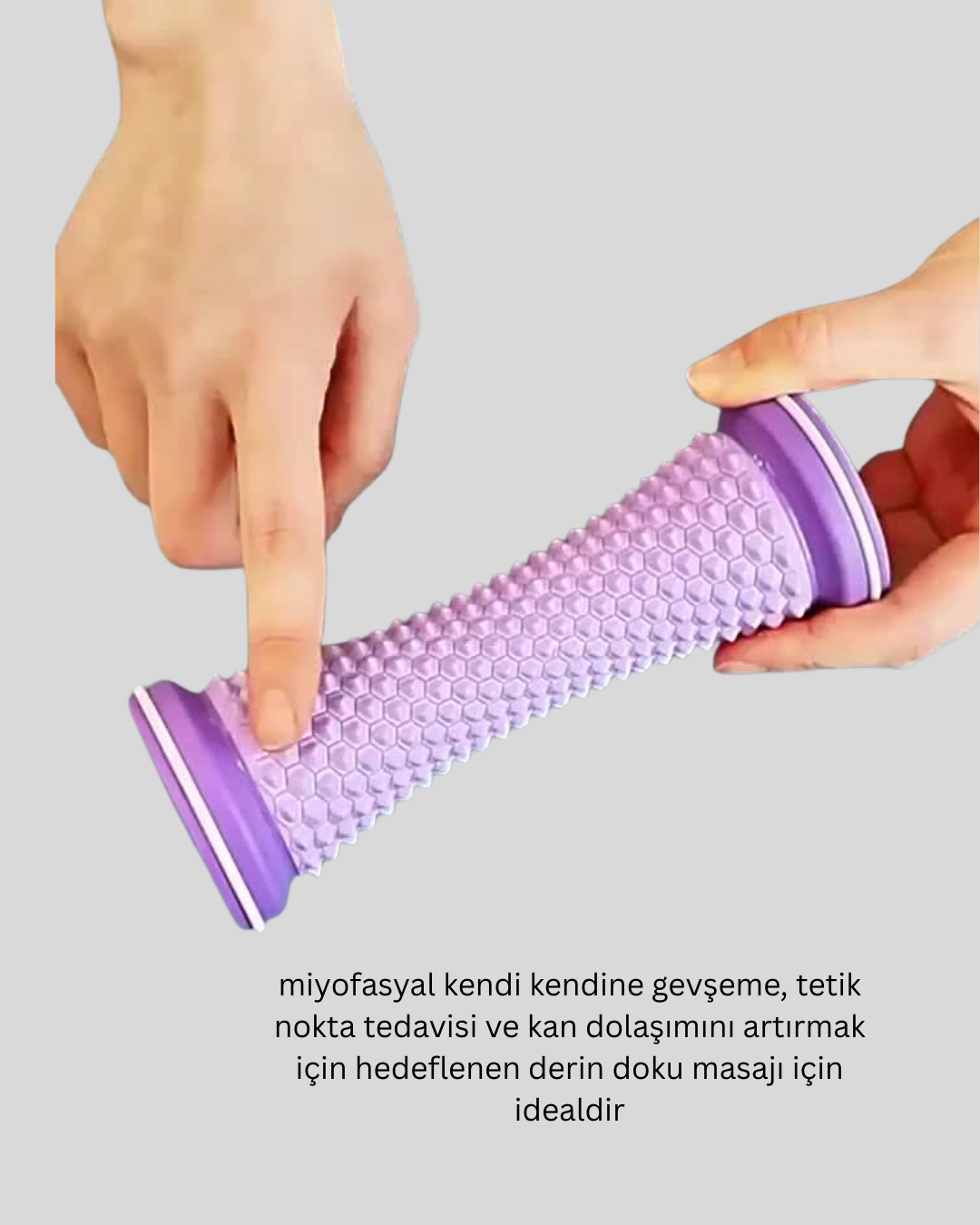 Derin Doku Ayak Masaj Silindiri Plantar Fasiit Topuk Ağrısı İçin - Lisinya
