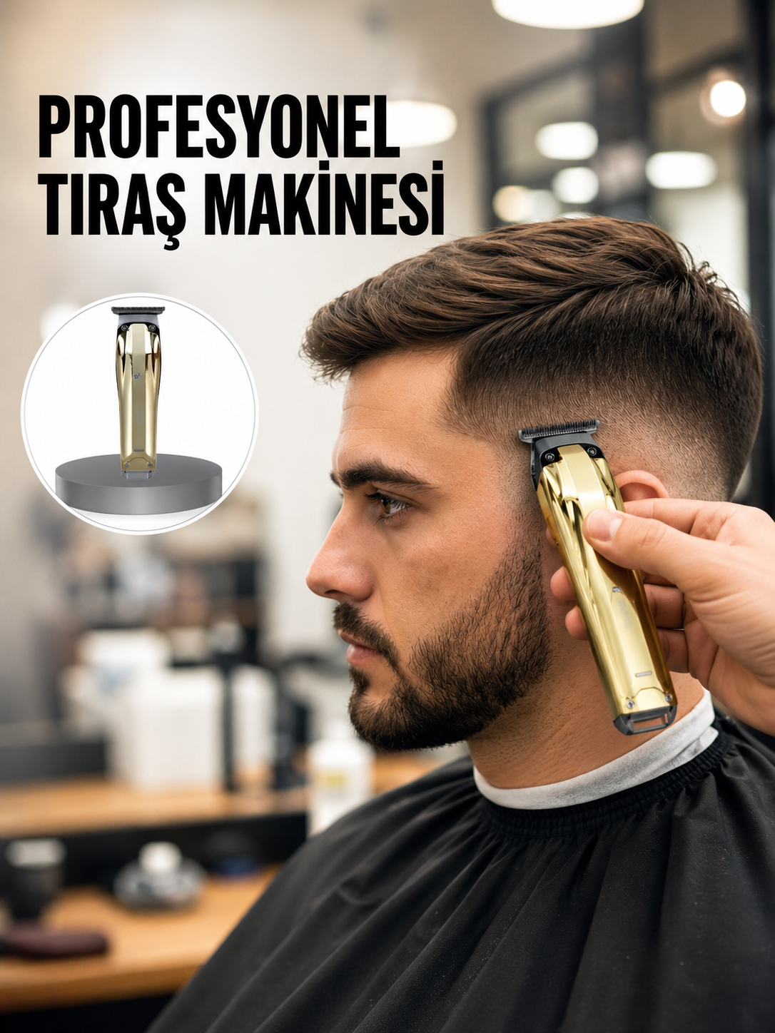 Kablosuz Erkek Bakım Tıraş Makinesi Hassas Bıçaklı Şarjlı Kullanım - Lisinya Kablosuz Erkek Bakım Tıraş Makinesi Hassas Bıçaklı Şarjlı Kullanım - Lisinya