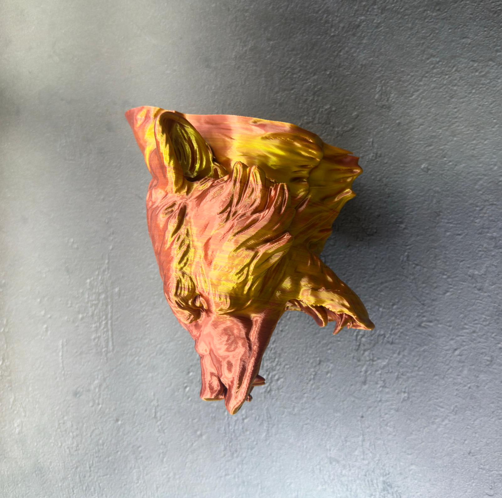 3D Jaguar Figürü Duvar Süsü - Lisinya