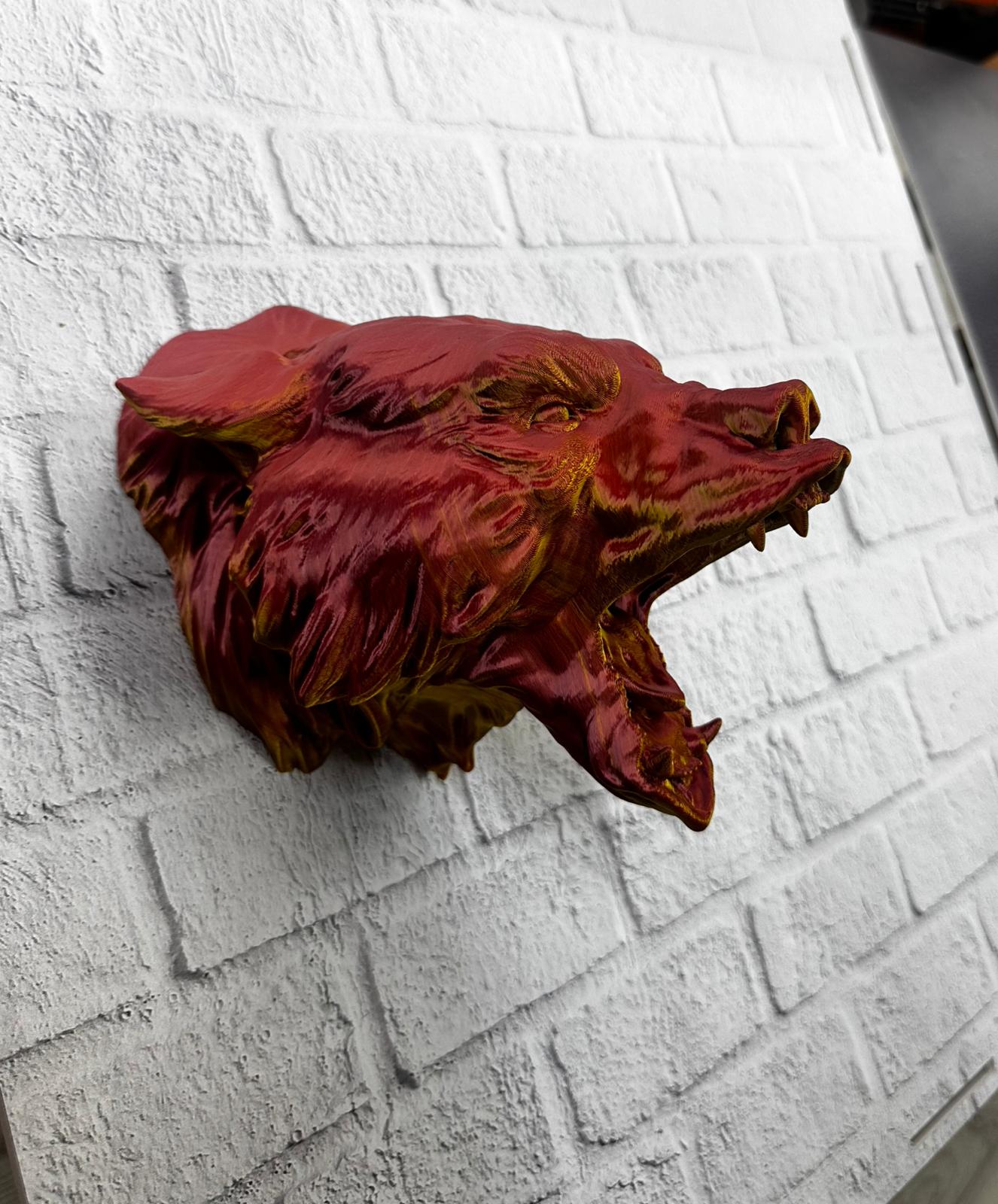 3D Jaguar Figürü Duvar Süsü - Lisinya