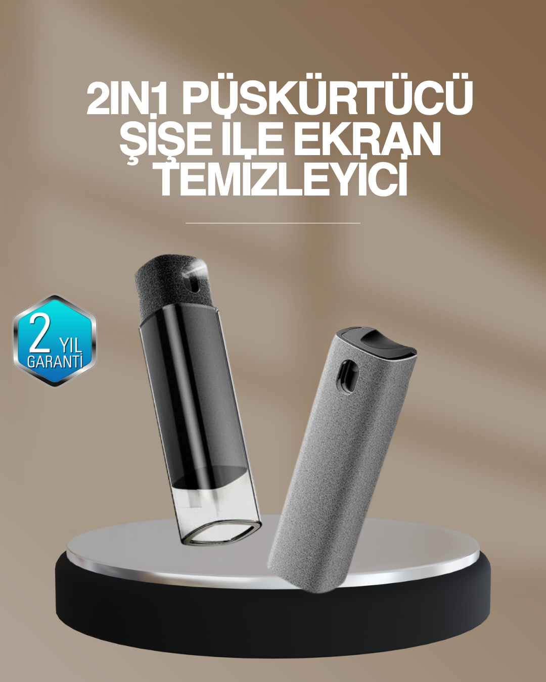 Ekran Temizleyici Sis ve Mikrofiber Bez Anti Statik Yağ Çözücü Set - Lisinya