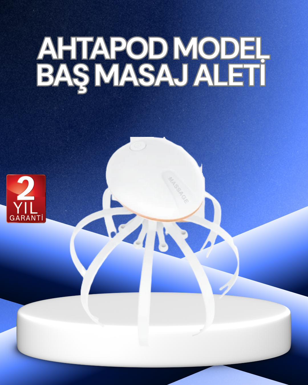 Elektrikli Kafa Masaj Cihazı 3 Modlu USB-C Şarjlı Rahatlatıcı Masaj Aleti - Lisinya Elektrikli Kafa Masaj Cihazı 3 Modlu USB-C Şarjlı Rahatlatıcı Masaj Aleti - Lisinya