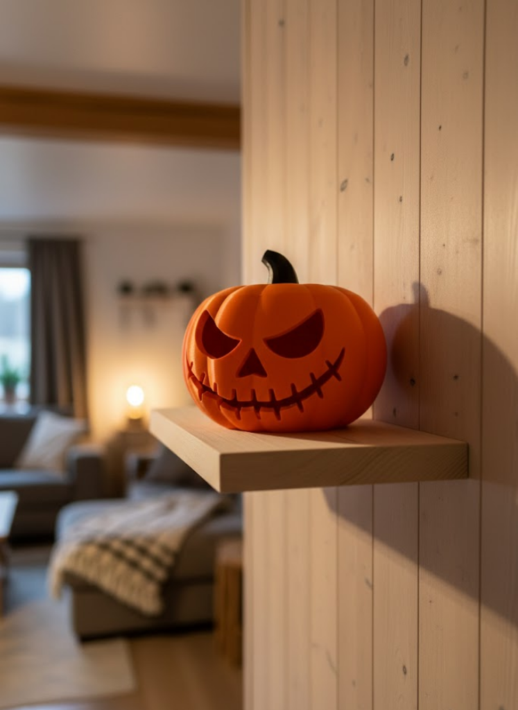 21 cm Kapaklı Balkabağı Kutu Konsept Dekor - Lisinya