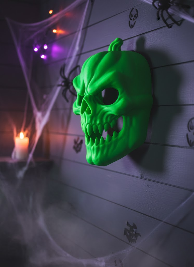 Yeşil Maske Dekor Ev ve Parti Süsleme Ürünü - Lisinya