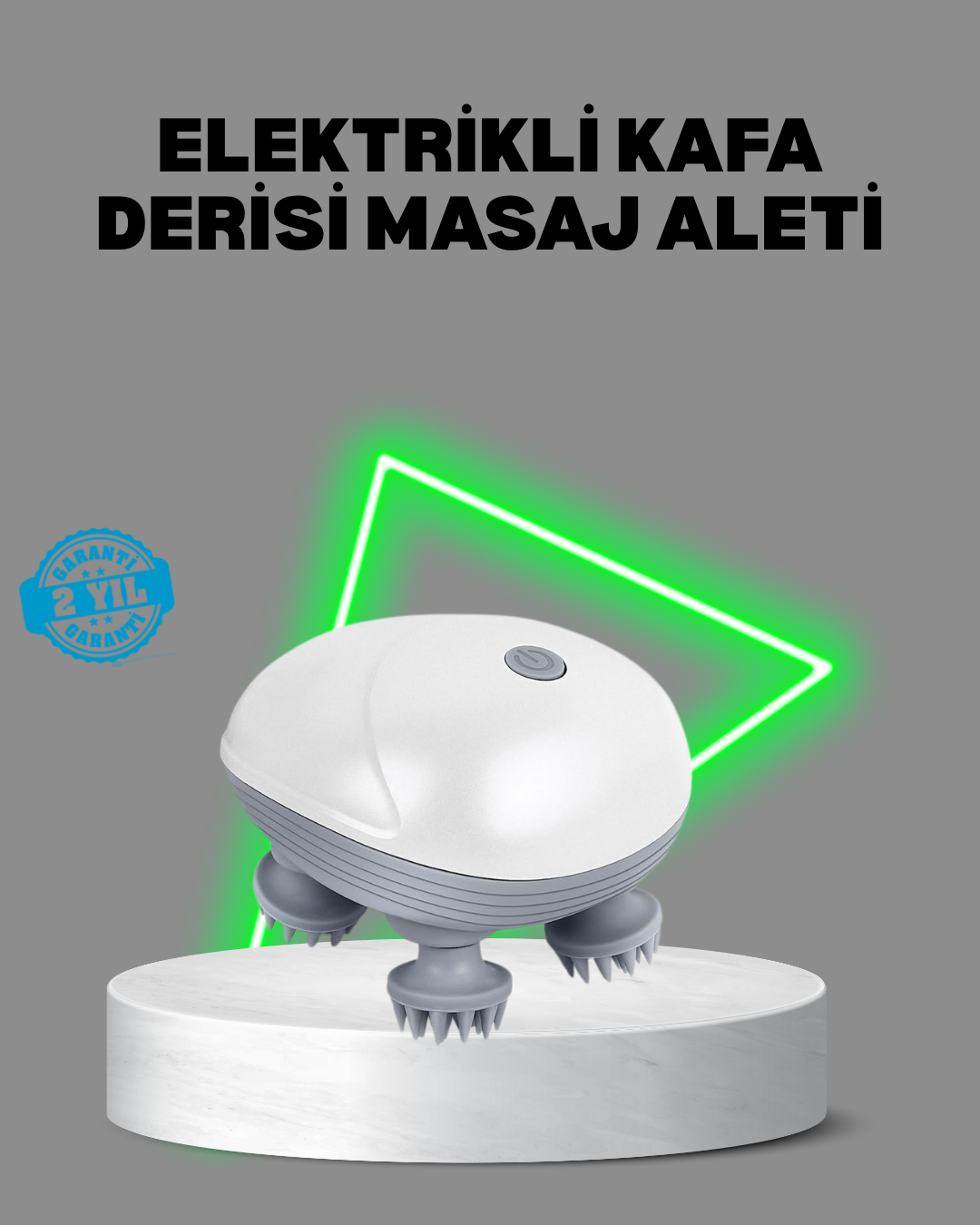 Elektrikli Kafa Derisi Masaj Aleti Islak ve Kuru Kullanım - Lisinya Elektrikli Kafa Derisi Masaj Aleti Islak ve Kuru Kullanım - Lisinya