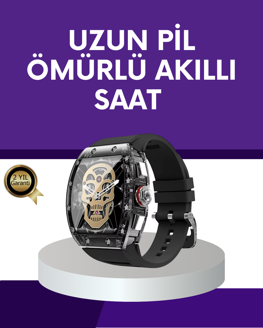 GPS ve NFC Özellikli Akıllı Saat iOS Android Uyumlu - Lisinya