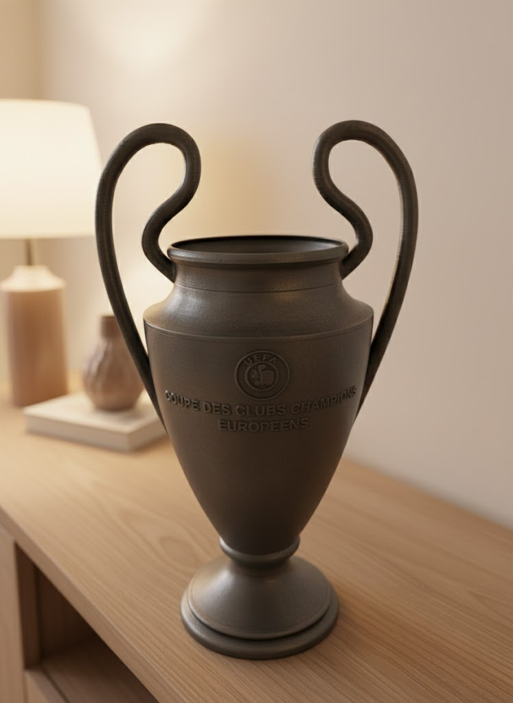 Füme Kupa 25cm UEFA Model Dekoratif Ödül Biblosu - Lisinya Füme Kupa 25cm UEFA Model Dekoratif Ödül Biblosu - Lisinya