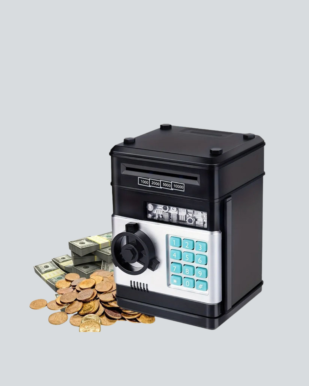 Çocuklar İçin Şifreli ATM Kasa Para Yutan Kumbara - Lisinya