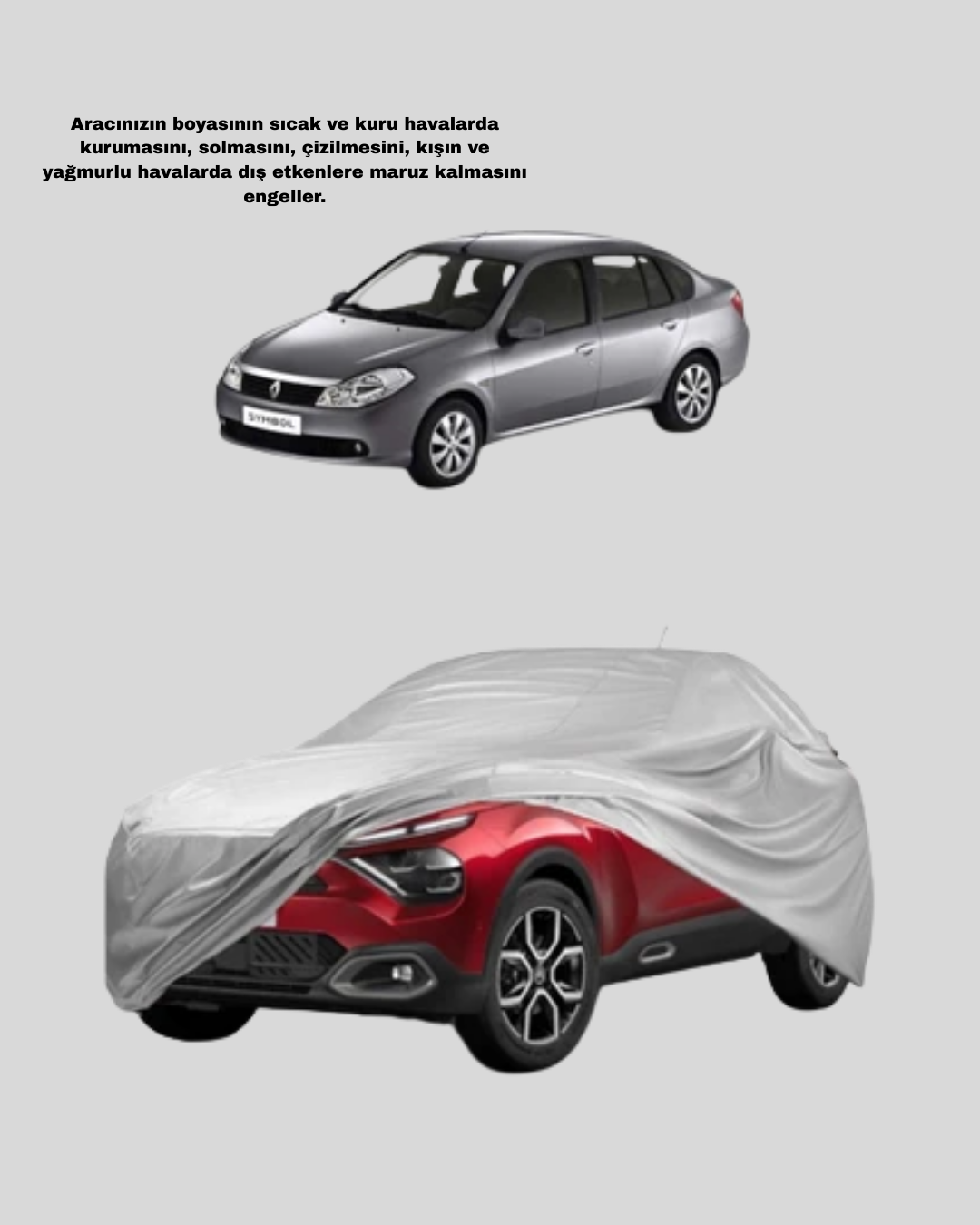 Corolla Auris Yaris Focus Fiesta Civic Uyumlu Oto Brandası Dış Mekan Dayanıklı - Lisinya