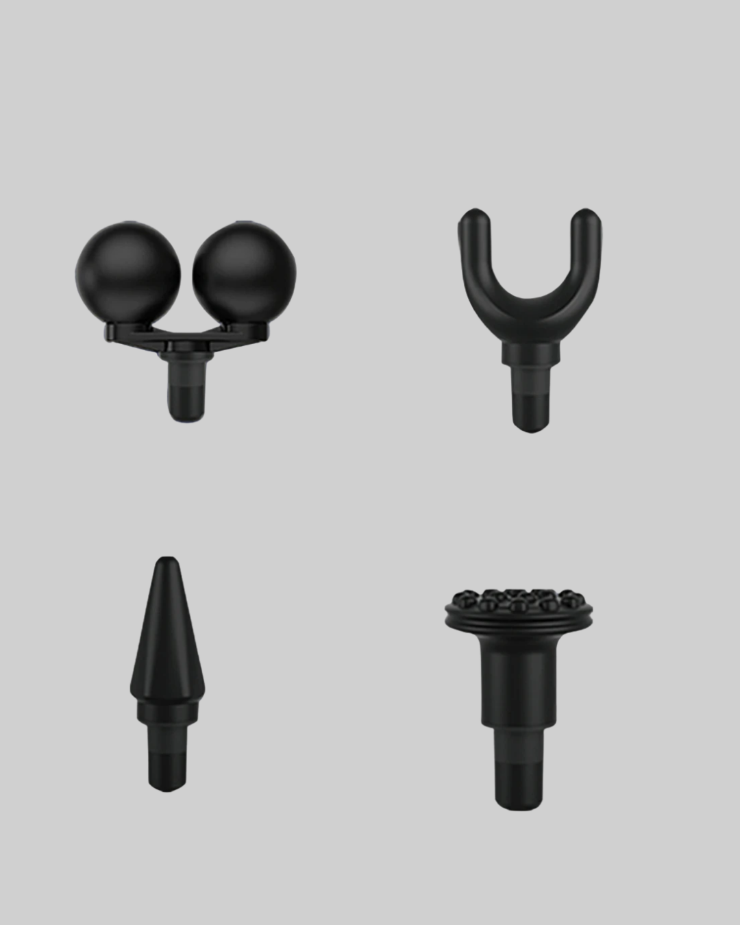 4 Başlıklı Şarjlı Masaj Tabancası Bel Sırt Boyun Bacak Kas Rahatlatıcı - Lisinya