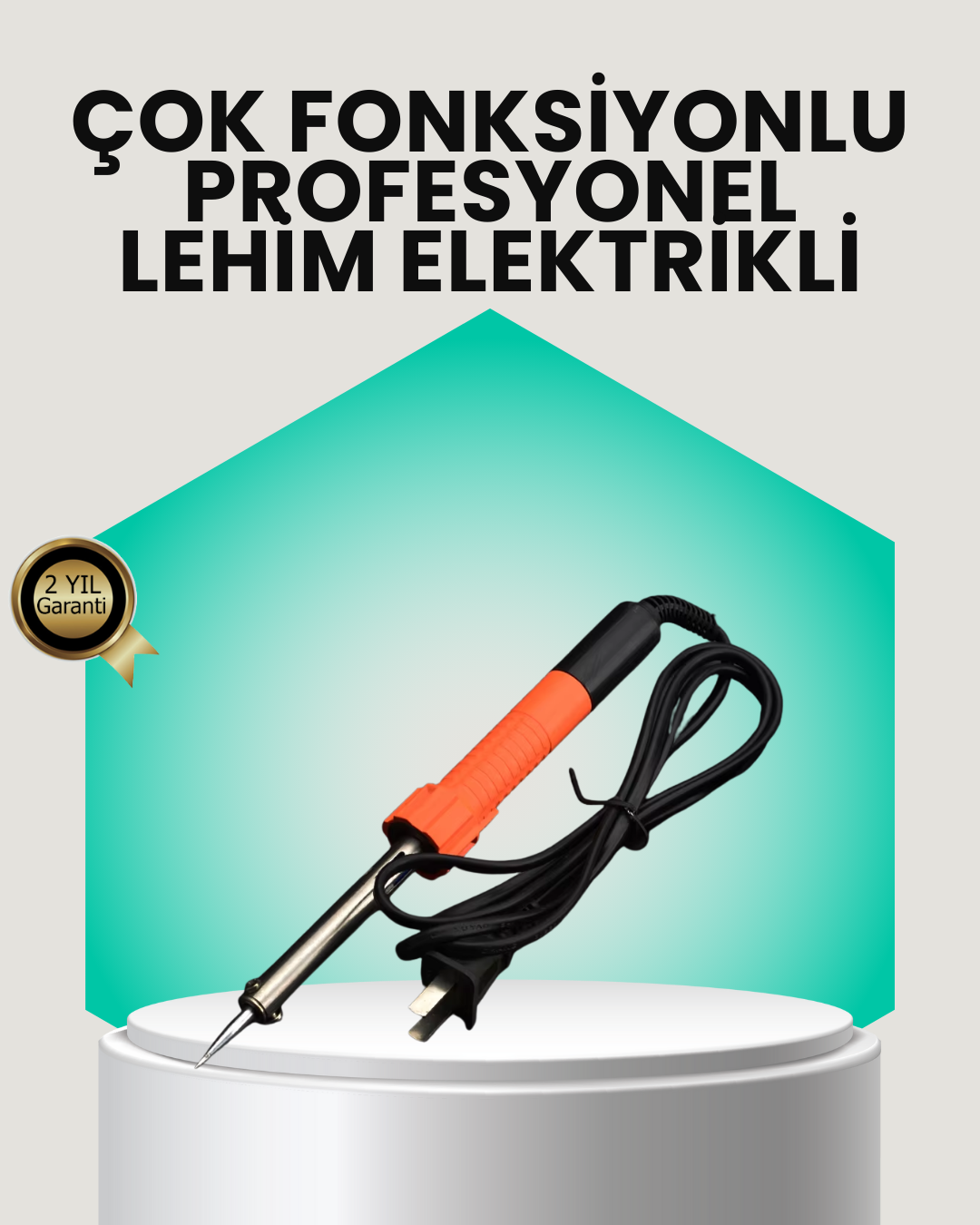 Isıya Dayanıklı Ergonomik Saplı Elektronik Lehimleme Havyası - Lisinya
