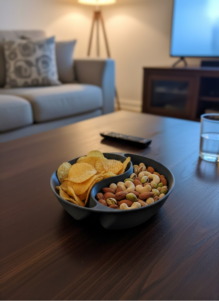 Gri Çerezlik 4’lü Set Şık ve Minimal Masa Üstü Kullanım - Lisinya