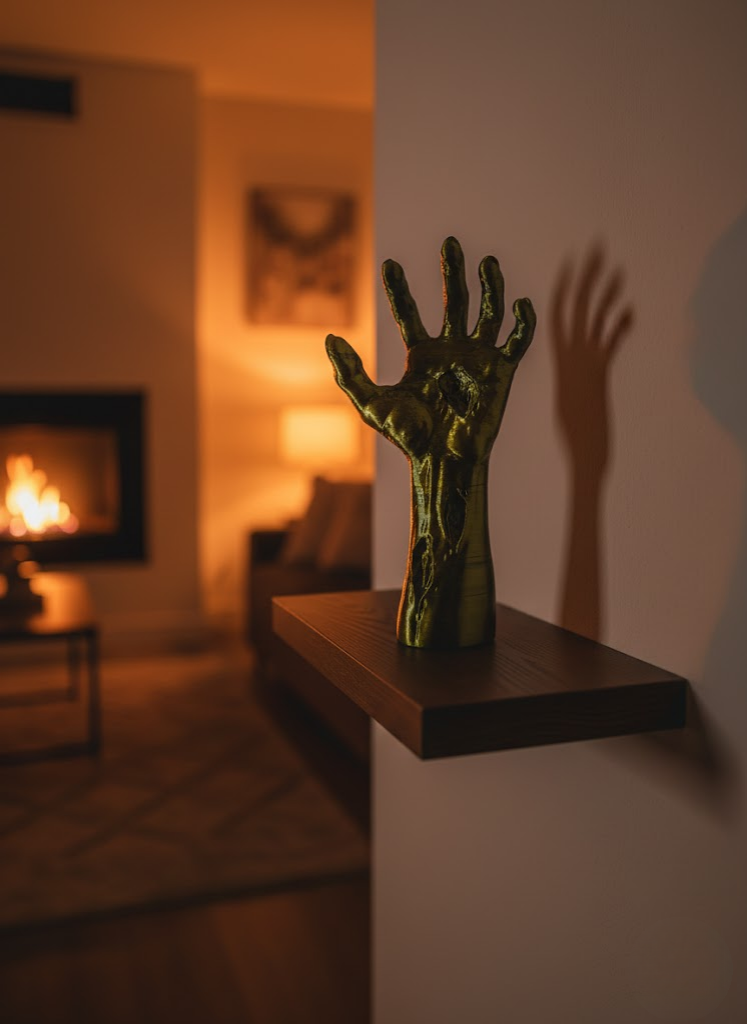 Modern Tasarım El Figürü 3D Dekoratif Biblo Koleksiyonluk - Lisinya