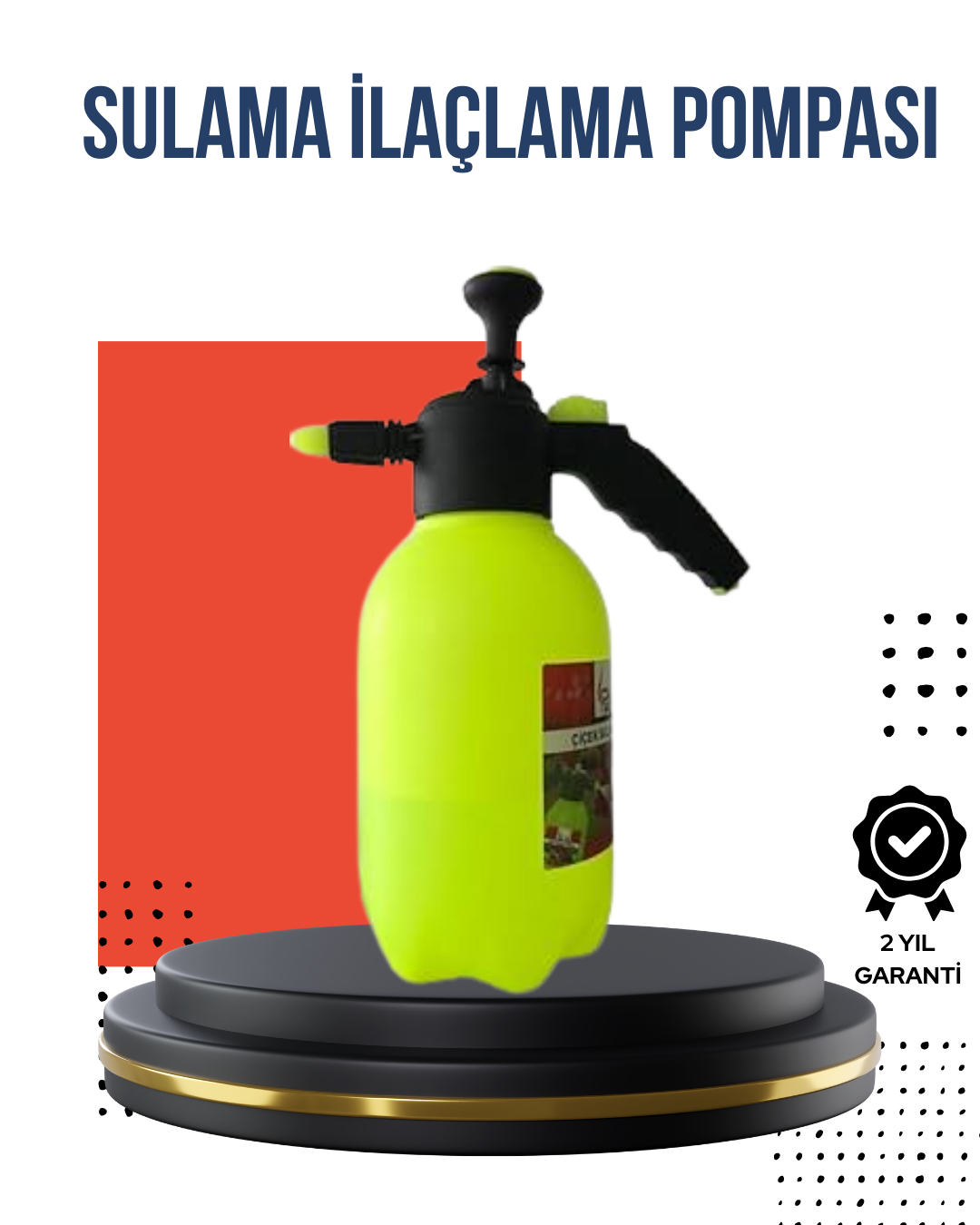 Ayarlı Nozullu 2L Basınçlı El Püskürtücü Jant Cam Temizlik Cila İçin - Lisinya