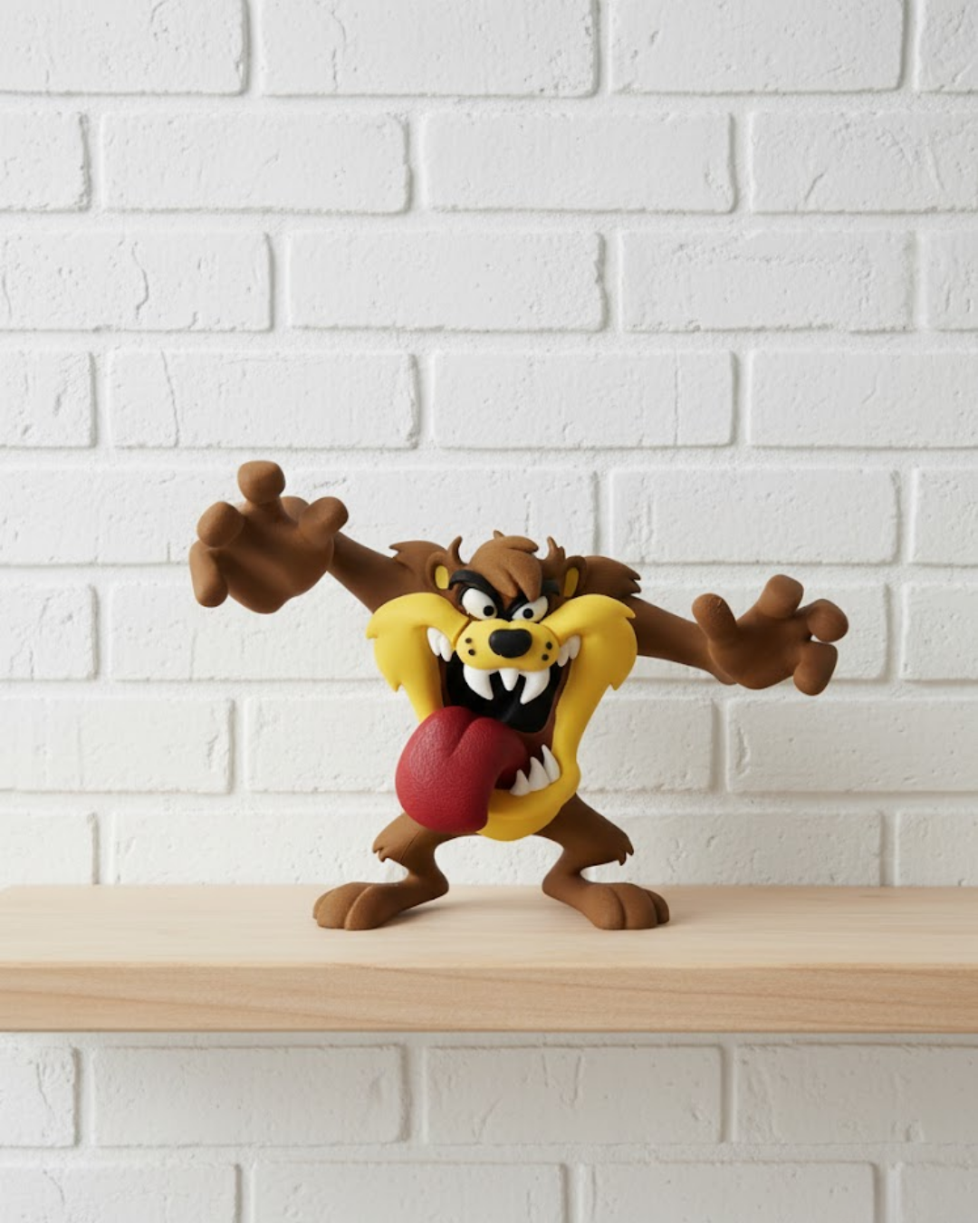 15 cm Tazmanya Canavarı Figürü Çizgi Karakter Koleksiyonluk Biblo - Lisinya