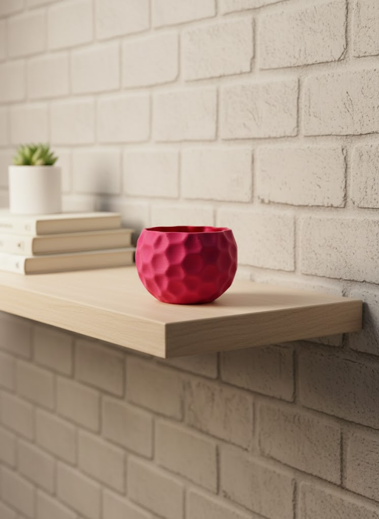 Küçük Boy Mor Saksı 5 cm Şık ve Minimal Dekoratif Tasarım - Lisinya