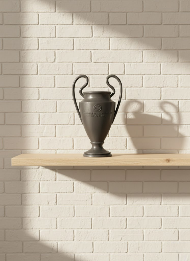 Füme Şampiyonlar Kupası 25cm Modern Dekor Ödül Biblo - Lisinya Füme Şampiyonlar Kupası 25cm Modern Dekor Ödül Biblo - Lisinya