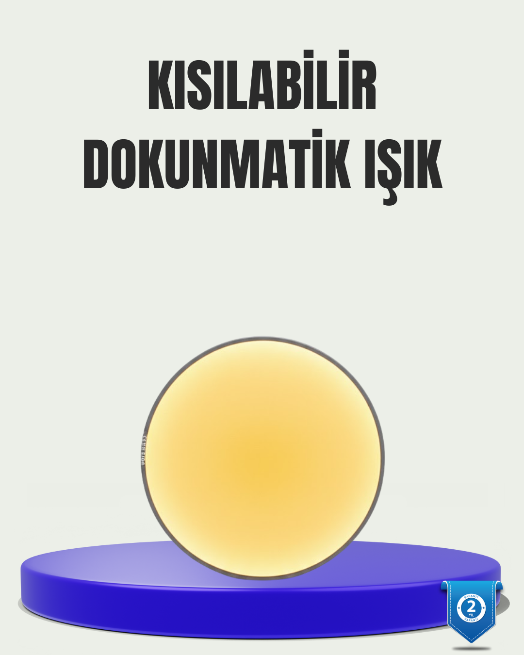 LED Hareket Sensörlü Gece Lambası Kablosuz Duvar Tipi - Lisinya