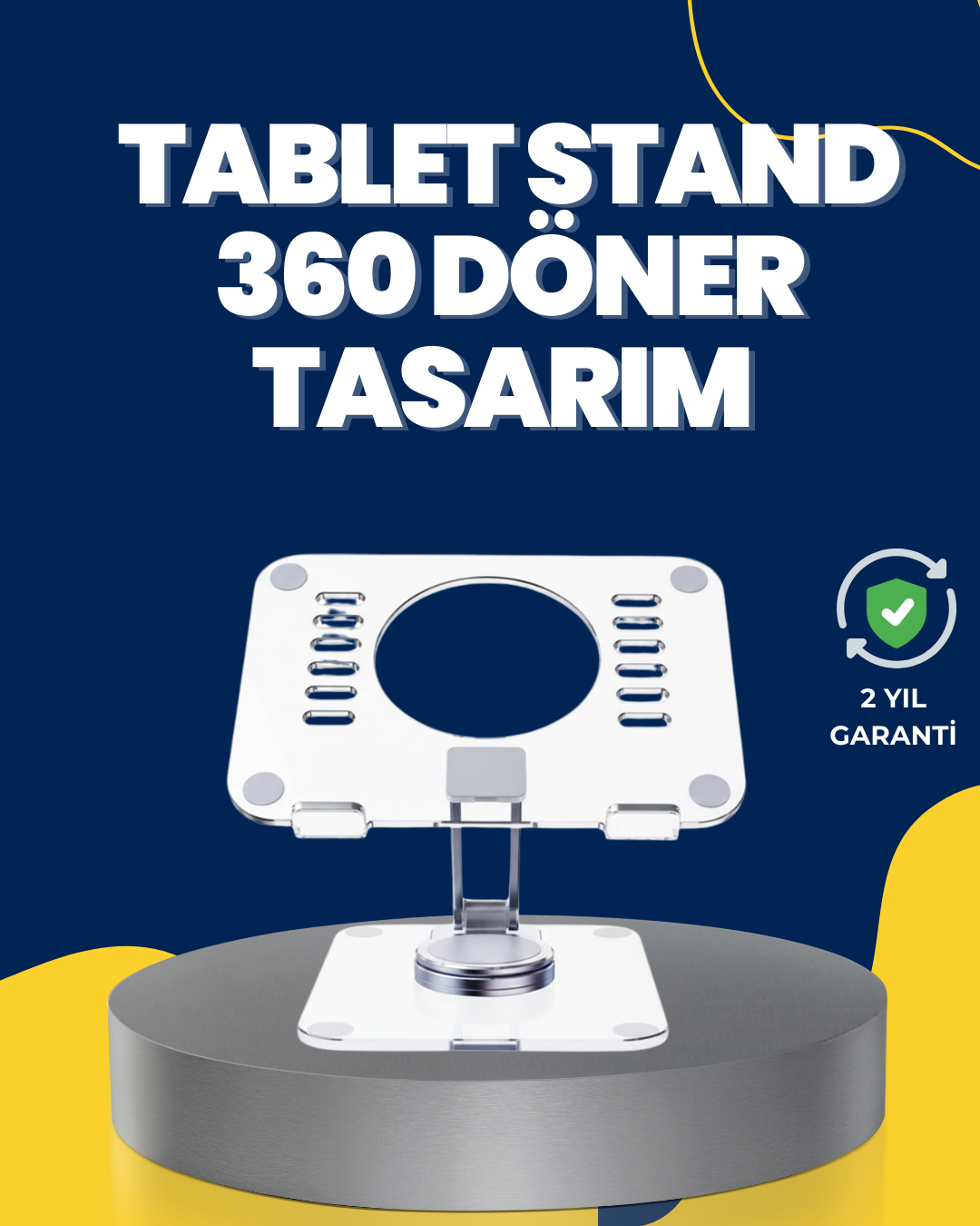 Evrensel Tablet Tutucu Stand Oyun ve Video İzleme İçin - Lisinya