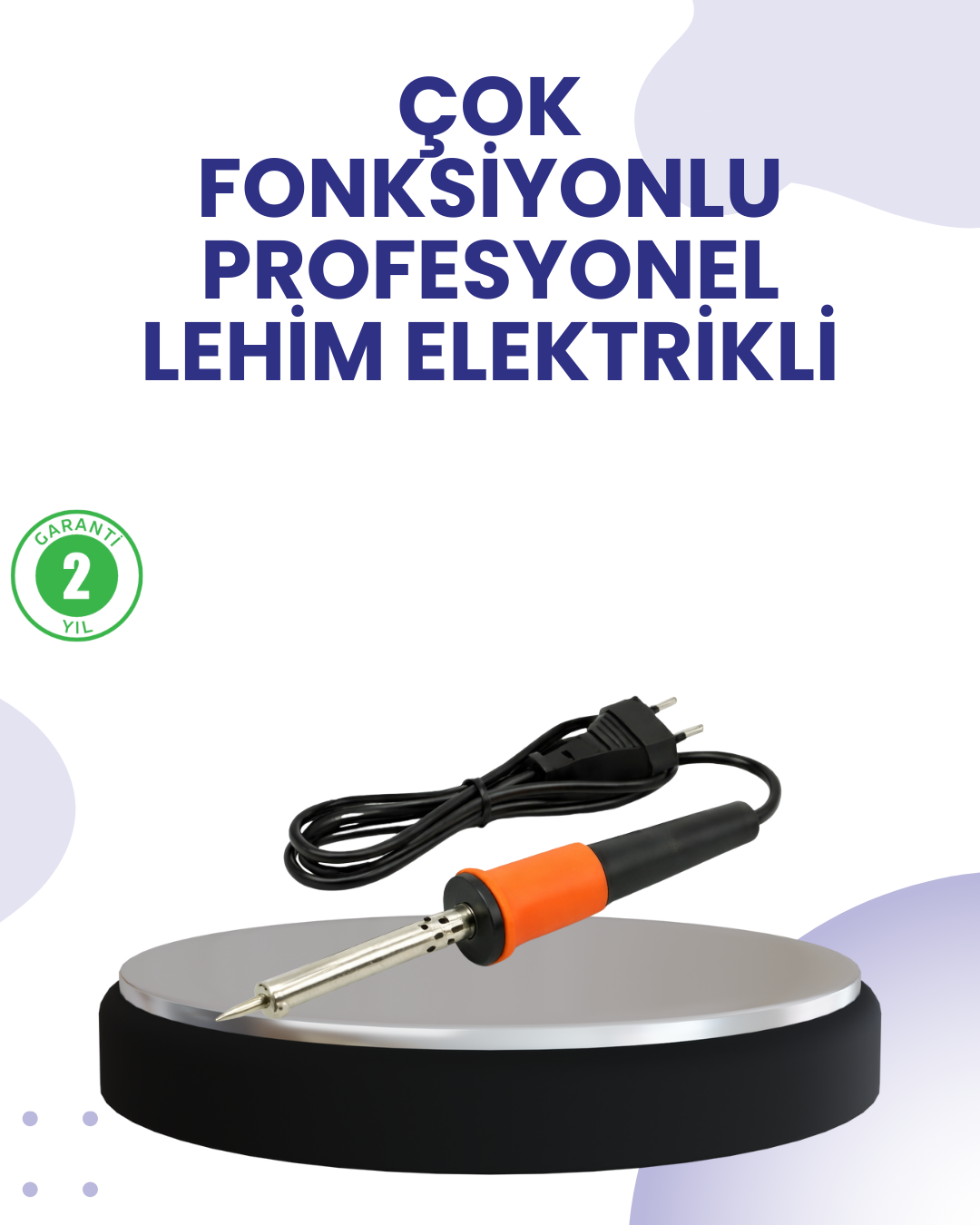 Profesyonel Kullanıma Uygun Yüksek Sıcaklık Dayanımlı Havya - Lisinya