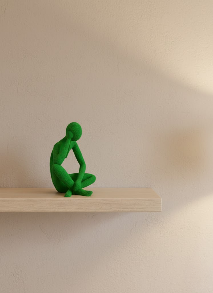 DEKORATİF İNSAN FİGÜRÜ YEŞİL - Lisinya DEKORATİF İNSAN FİGÜRÜ YEŞİL - Lisinya