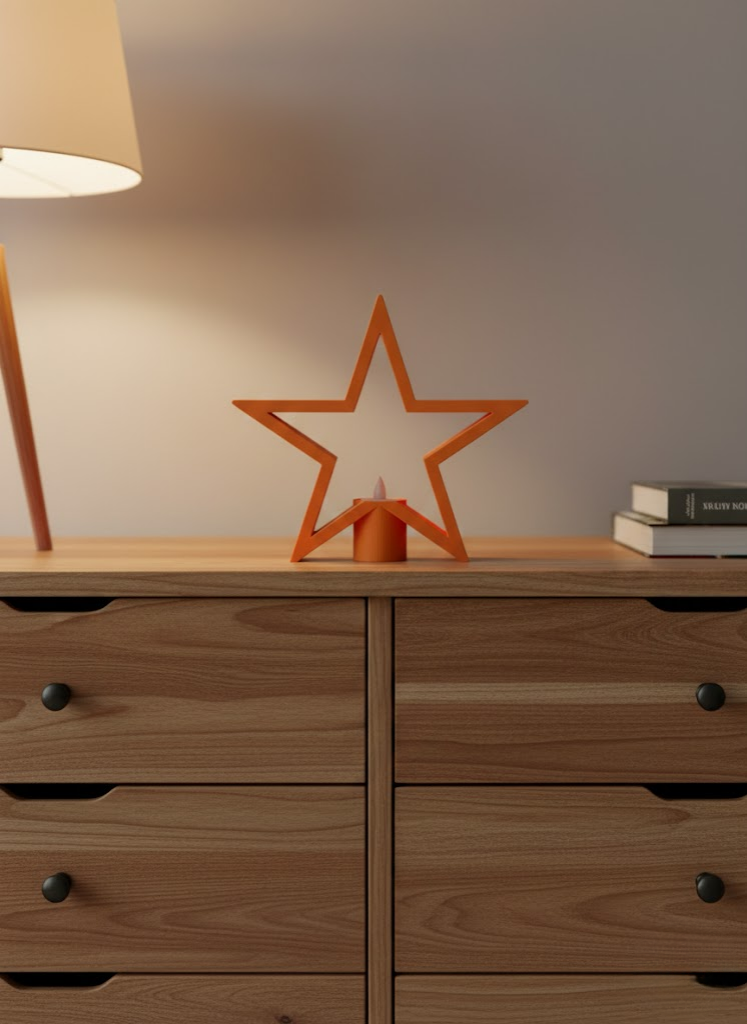 YILDIZ MUMLUK TURUNCU - Lisinya