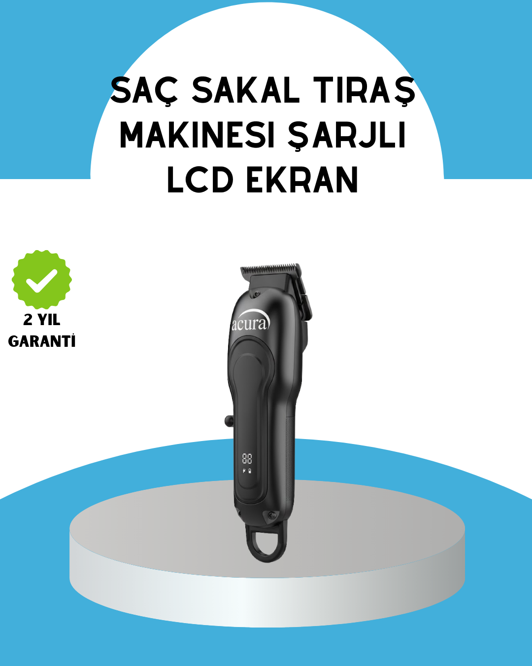 Lazer Epilasyon Öncesi Uyumlu Hassas Kesim Tıraş Makinesi - Lisinya