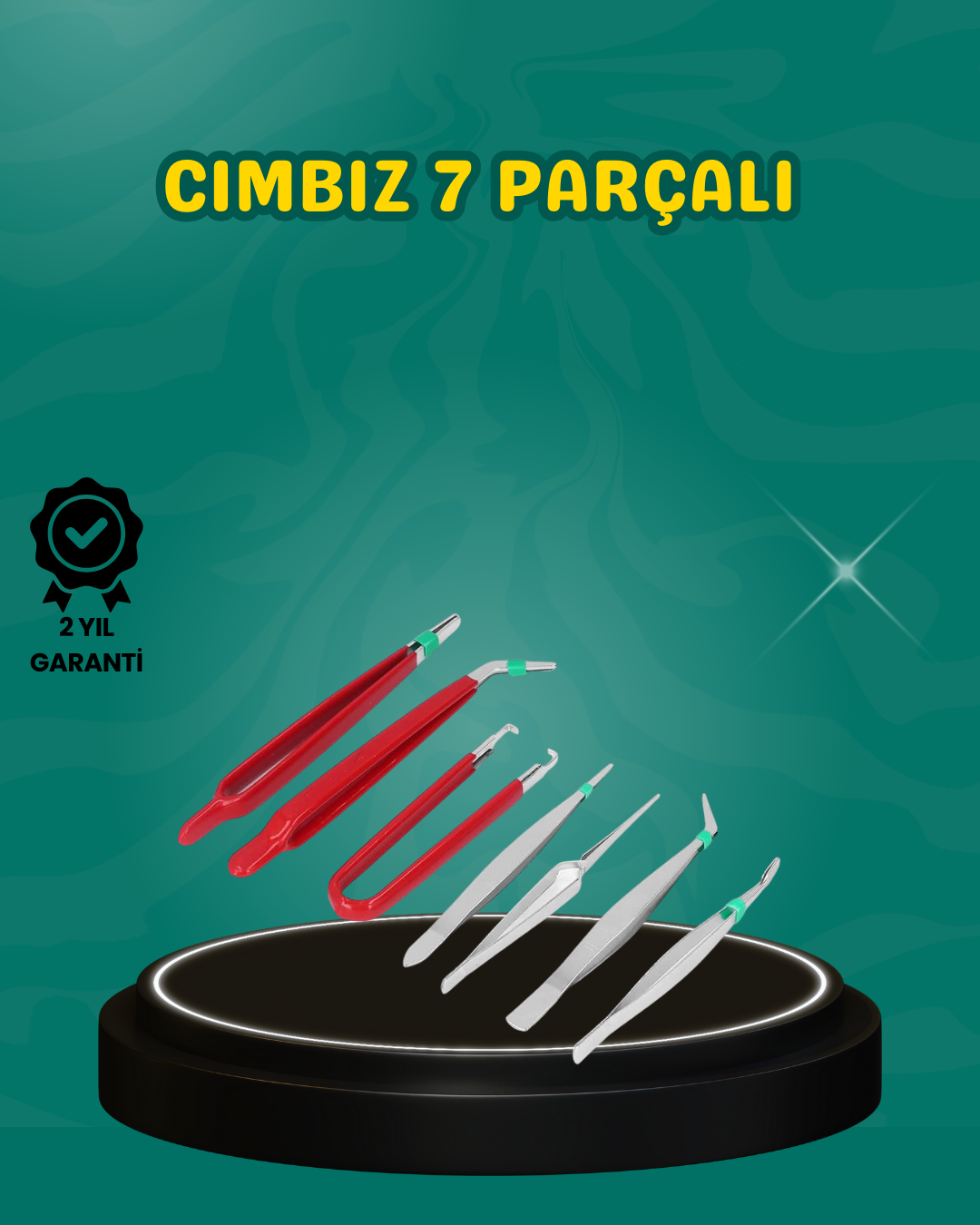 Antistatik 7’li Hassas Cımbız Takımı Manyetik Olmayan Uçlu - Lisinya Antistatik 7’li Hassas Cımbız Takımı Manyetik Olmayan Uçlu - Lisinya