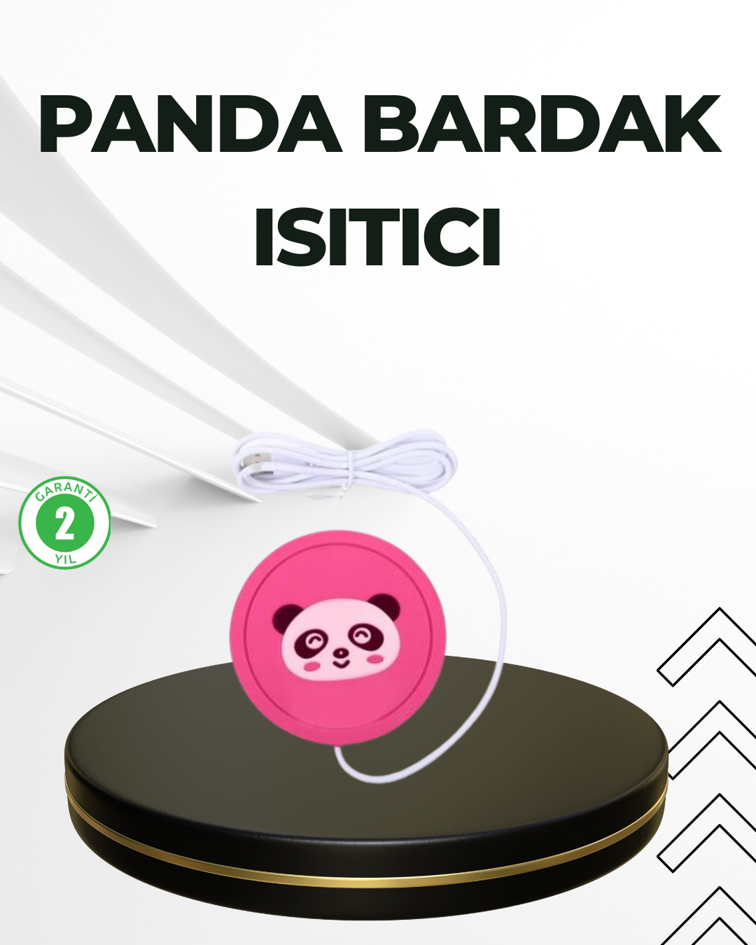 USB Isıtıcı Bardak Altlığı Sevimli Figürlü 50–60° Anında Isıtma Teknolojili - Lisinya