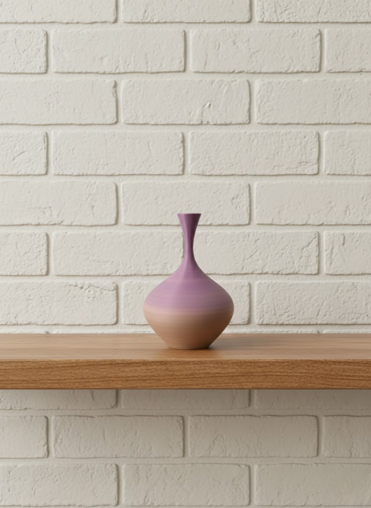 Mini Rainbow Dekoratif Vazo 8 cm Renk Geçişli Modern Tasarım - Lisinya