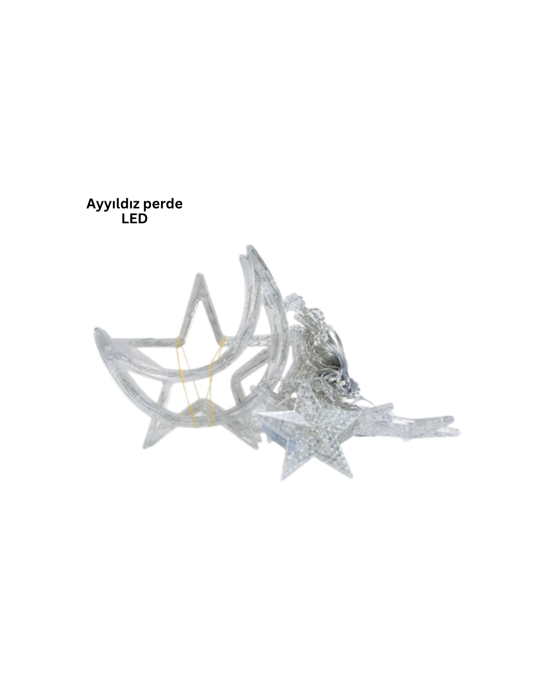 AY YILDIZ PERDE LED - Lisinya