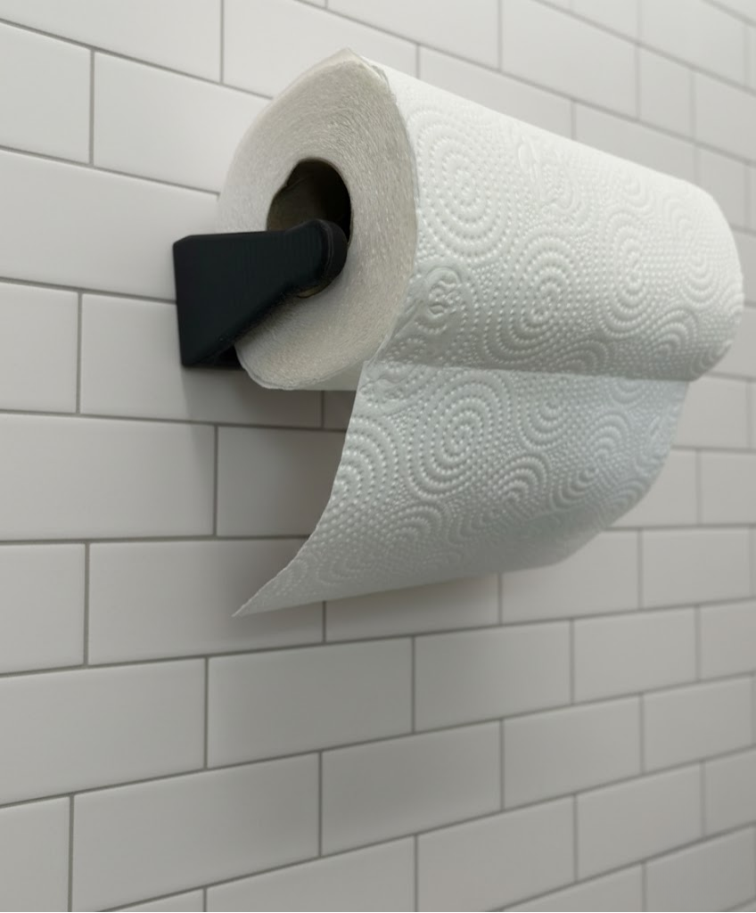 Duvara Monte Peçete Tutucu Mutfak Kullanışlı Kağıt Havlu Askısı - Lisinya