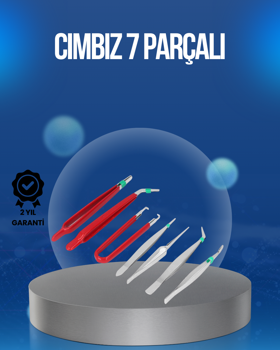 Elektronik Devre ve Saat Tamiri İçin 7’li Paslanmaz Çelik Cımbız - Lisinya Elektronik Devre ve Saat Tamiri İçin 7’li Paslanmaz Çelik Cımbız - Lisinya