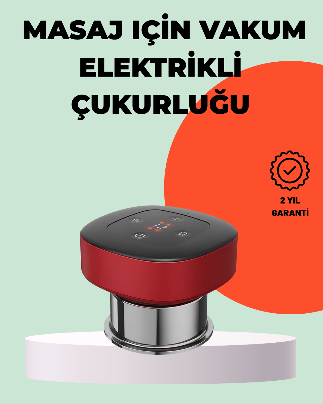 Taşınabilir Elektrikli Kupa Terapisi Masaj Cihazı Boyun Sırt Bacak - Lisinya Taşınabilir Elektrikli Kupa Terapisi Masaj Cihazı Boyun Sırt Bacak - Lisinya