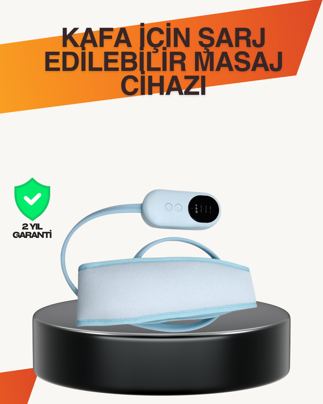 Evde Spa Etkisi Sunan Isıtmalı Baş Masaj Cihazı - Lisinya Evde Spa Etkisi Sunan Isıtmalı Baş Masaj Cihazı - Lisinya