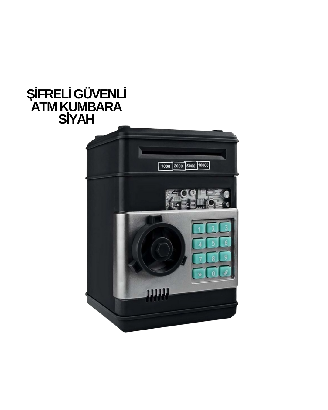 SAM53 NUMBER BANK SİYAH - Lisinya