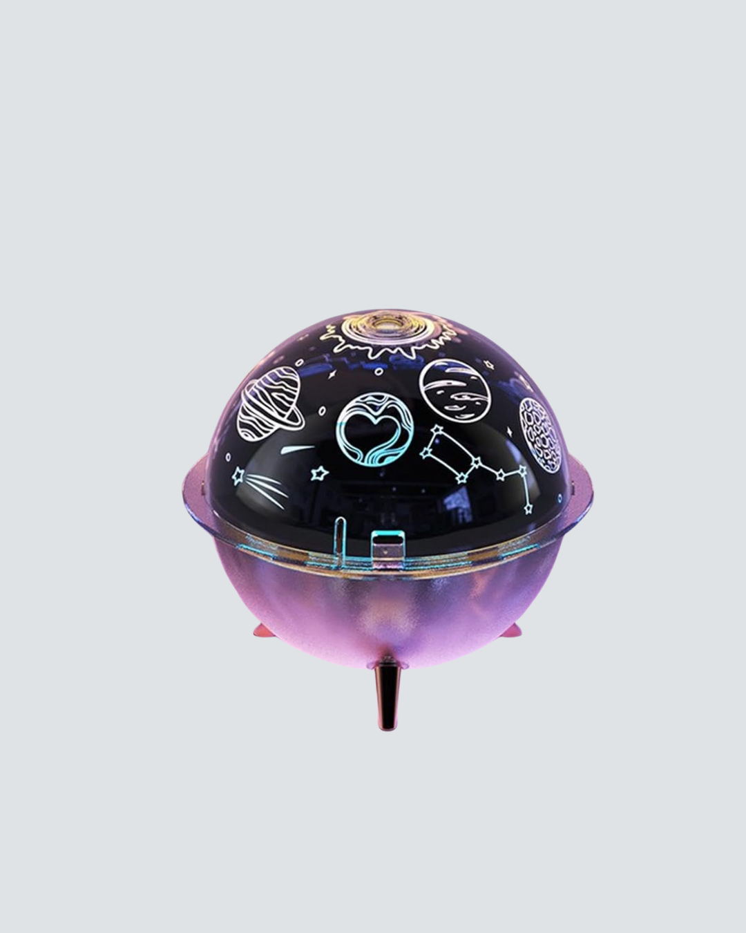 Galaksi ve Yıldız Efektli Nemlendirici Işık Projektörü - Lisinya