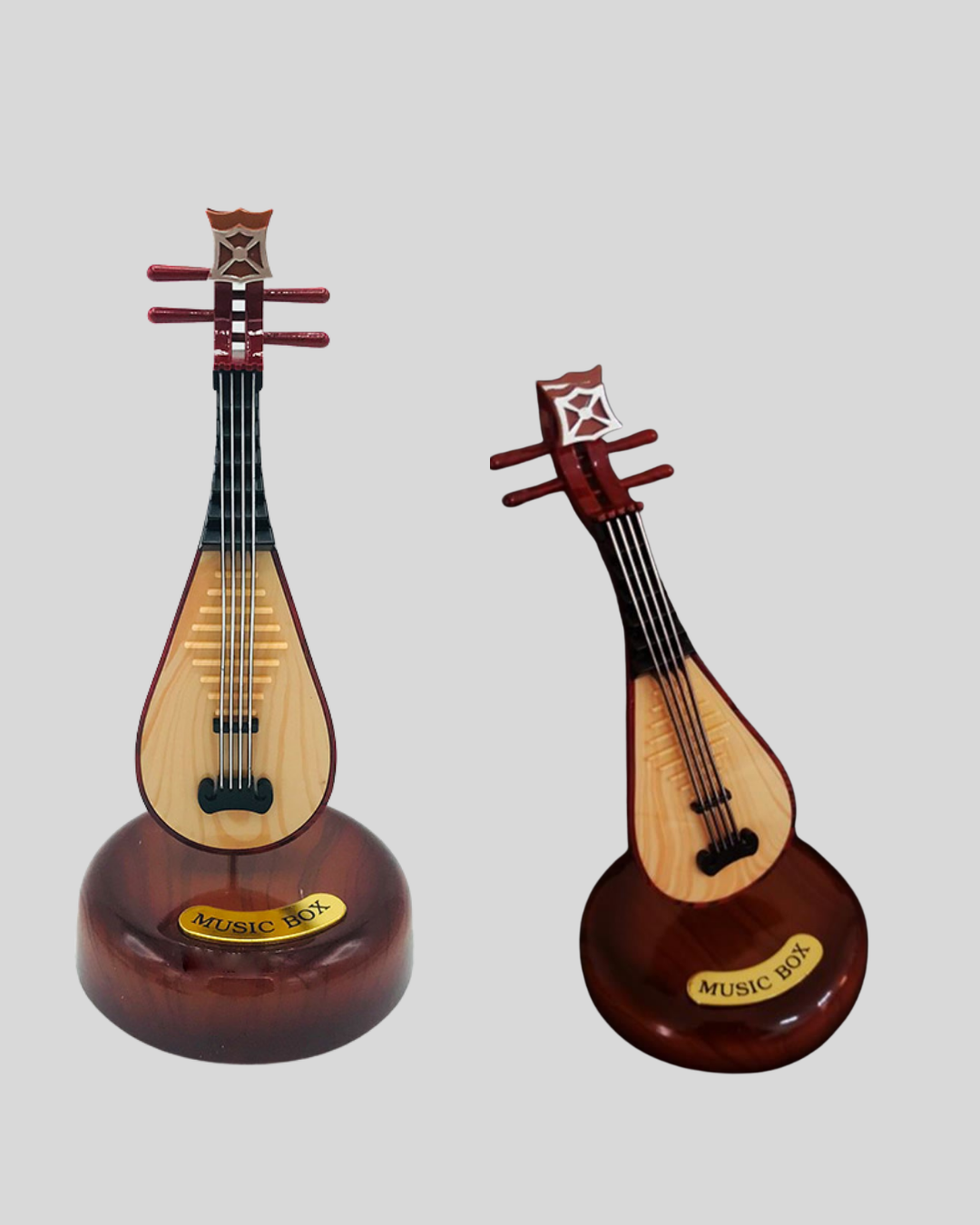 Enstrüman Figürlü Melodi Çalan Dekoratif Müzik Kutusu - Lisinya