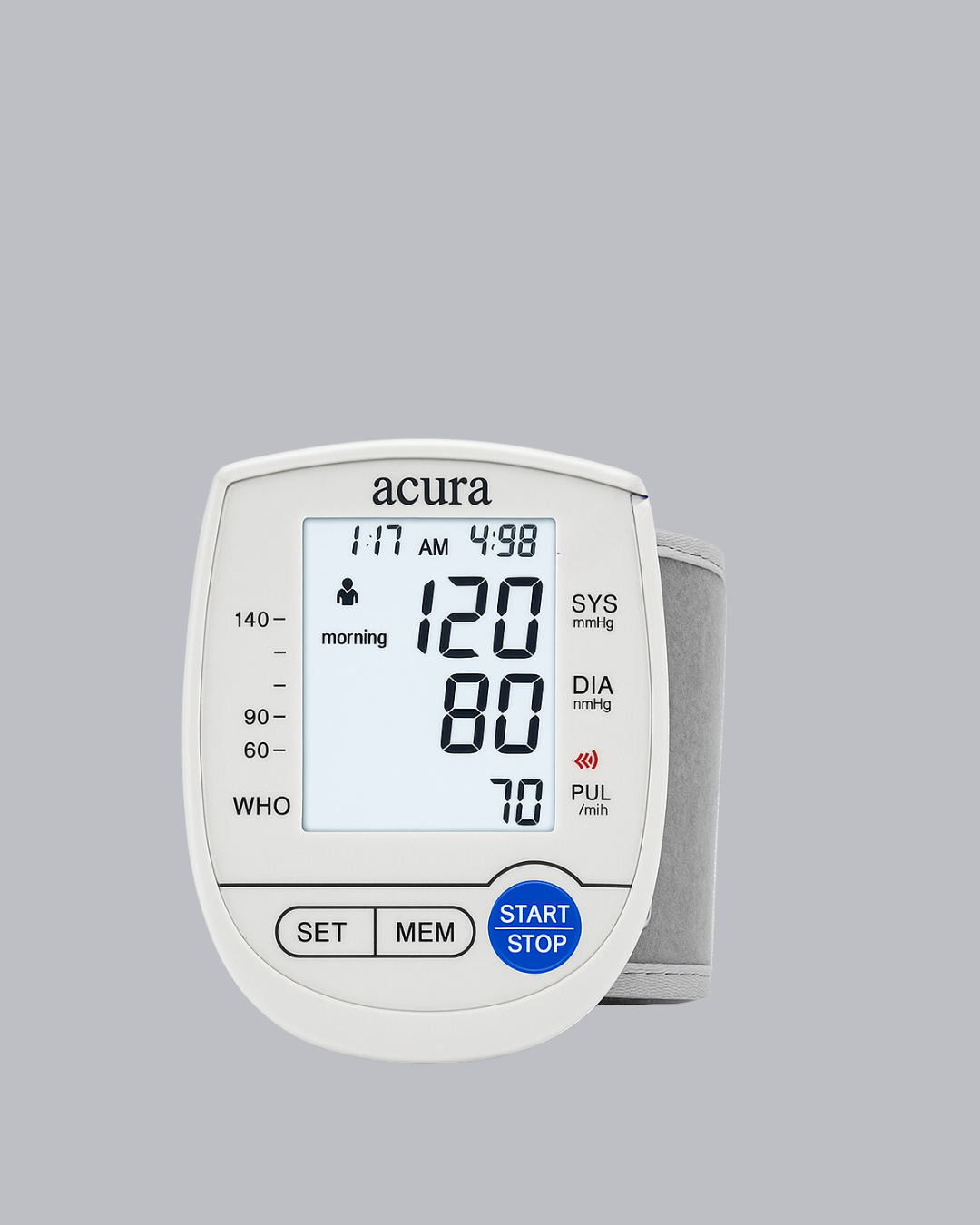 Şarjlı ve Pilli Bilek Tansiyon Ölçer Dijital Ekran Hafıza Kayıtlı - Lisinya