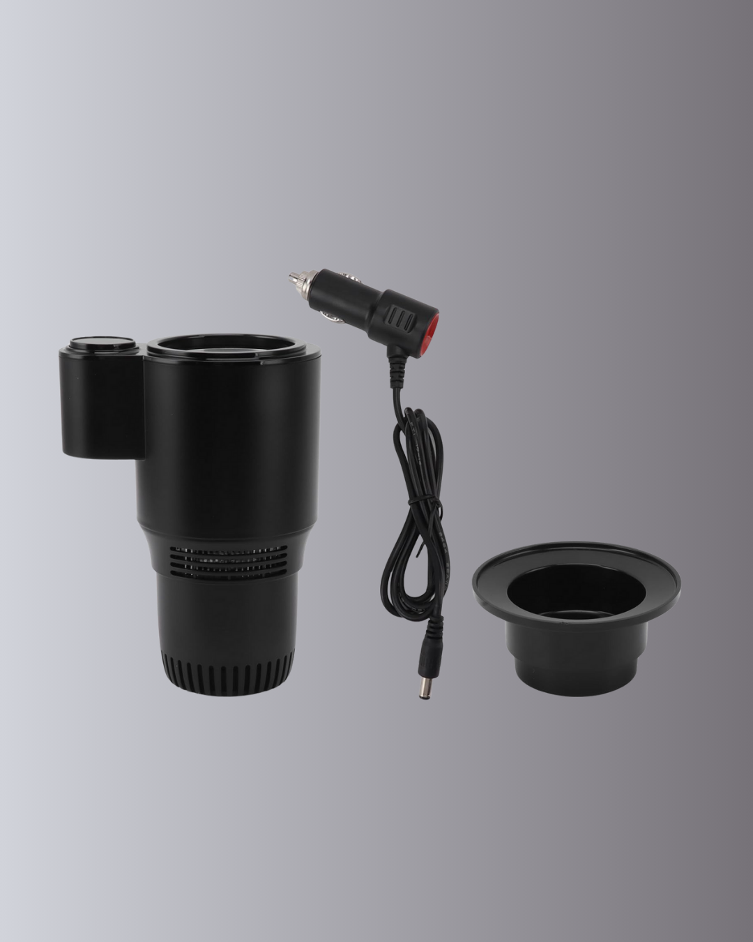 Araç İçi Akıllı Bardaklık Isıtıcı Soğutucu Dijital Ekranlı - Lisinya