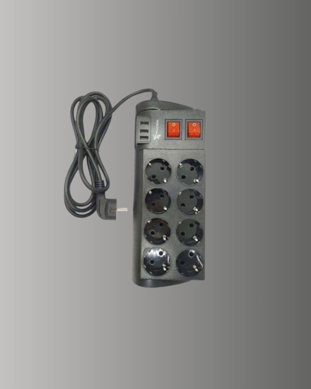 2 Metre Güçlü Çoklu Priz 8 Soket - Lisinya