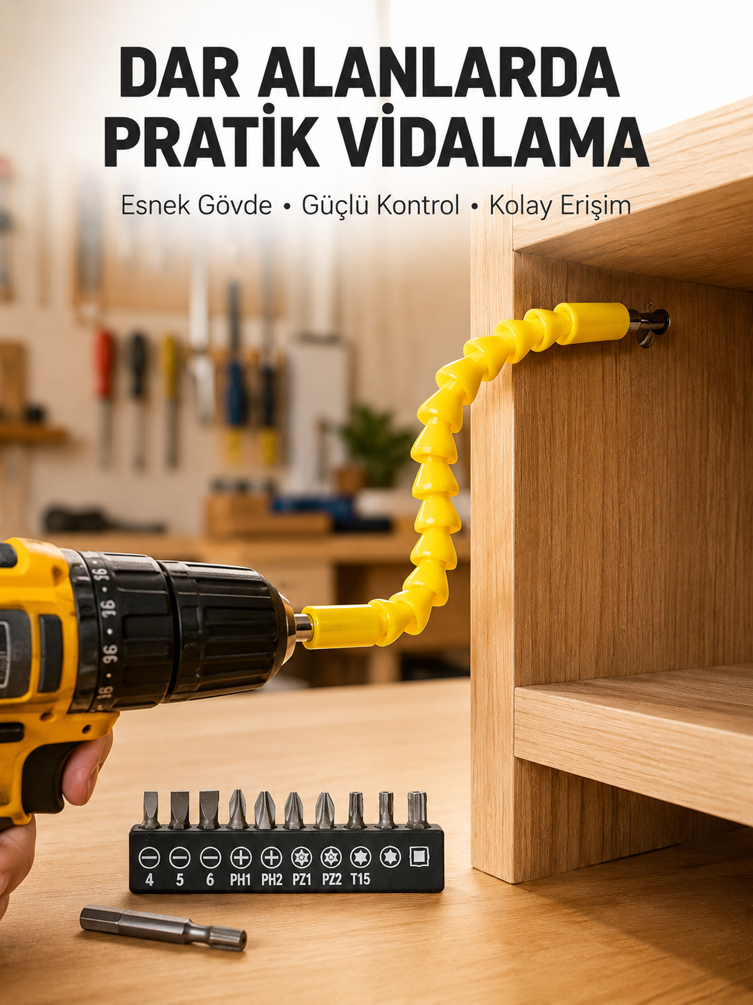 12 Parça Akrobat Bits Seti Çok Amaçlı Vidalama Dayanıklı Çelik - Lisinya 12 Parça Akrobat Bits Seti Çok Amaçlı Vidalama Dayanıklı Çelik - Lisinya