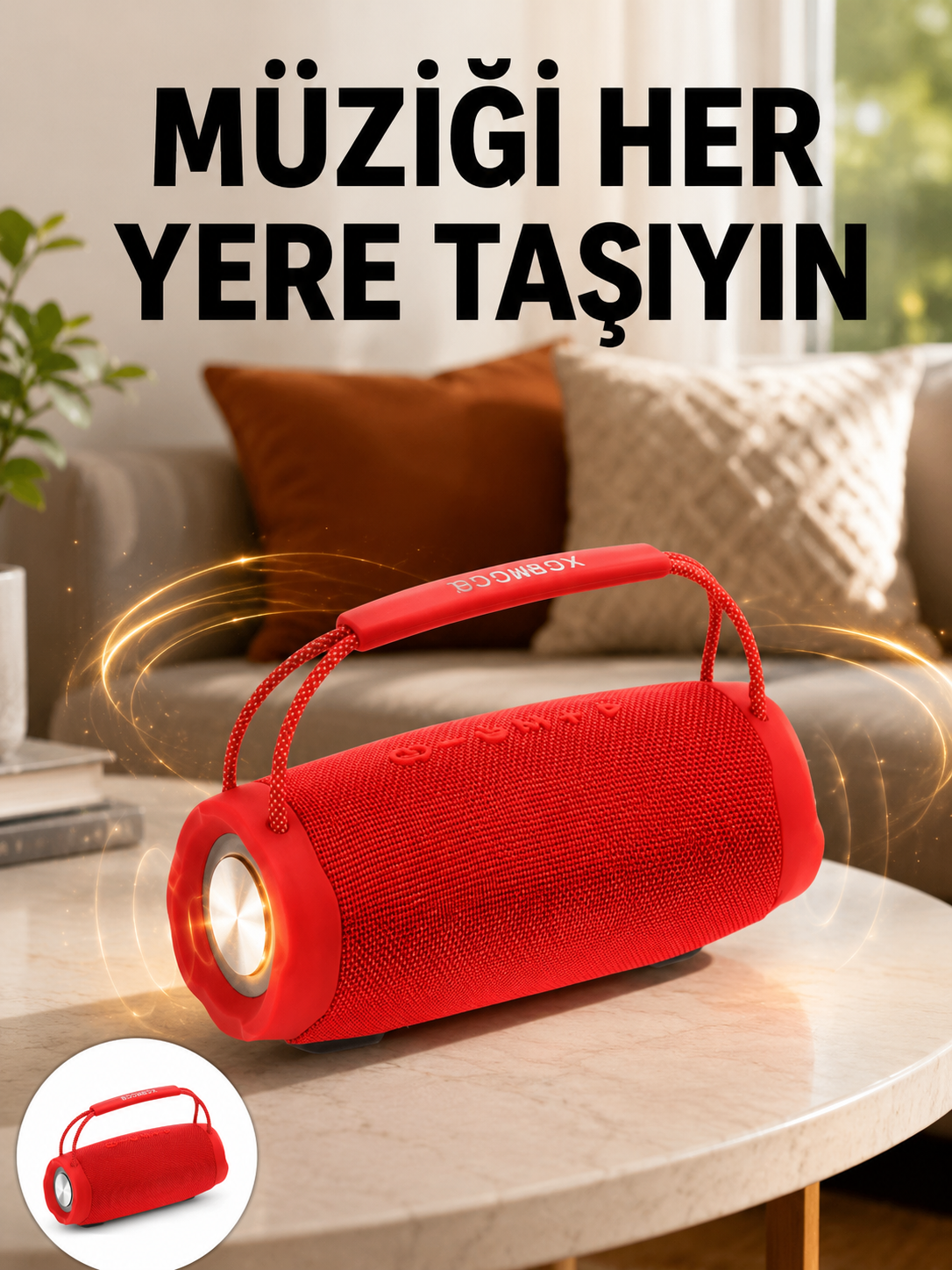 IPX6 Su Geçirmez Bluetooth 5.1 Taşınabilir Hoparlör Çift 10W - Lisinya IPX6 Su Geçirmez Bluetooth 5.1 Taşınabilir Hoparlör Çift 10W - Lisinya